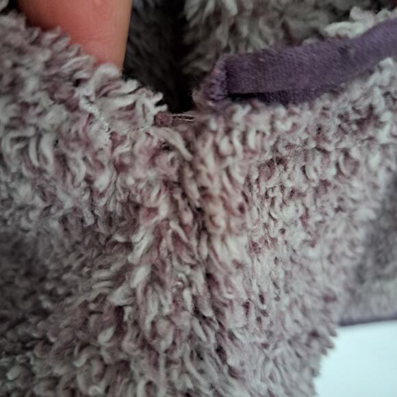 LIV Outdoor Sherpa Pullover Fleece Purple Women's Large - Picture 4 of 6